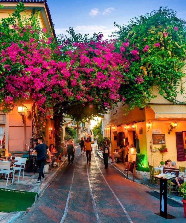 Appartamento Acropolis Quiet House Atene Esterno foto